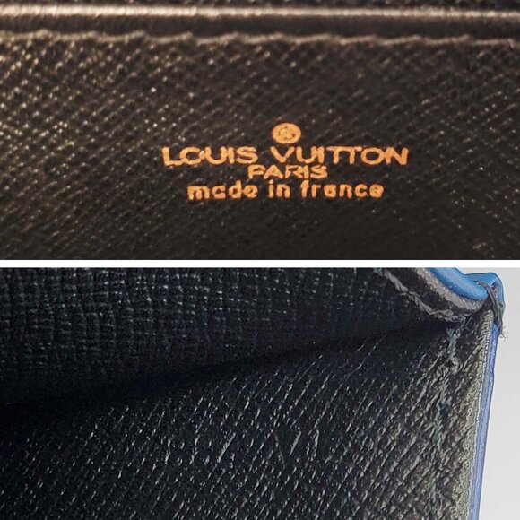 LOUIS VUITTON Womens Epi Jena Clutch Bag Blue Authentic - Picture 6 of 14